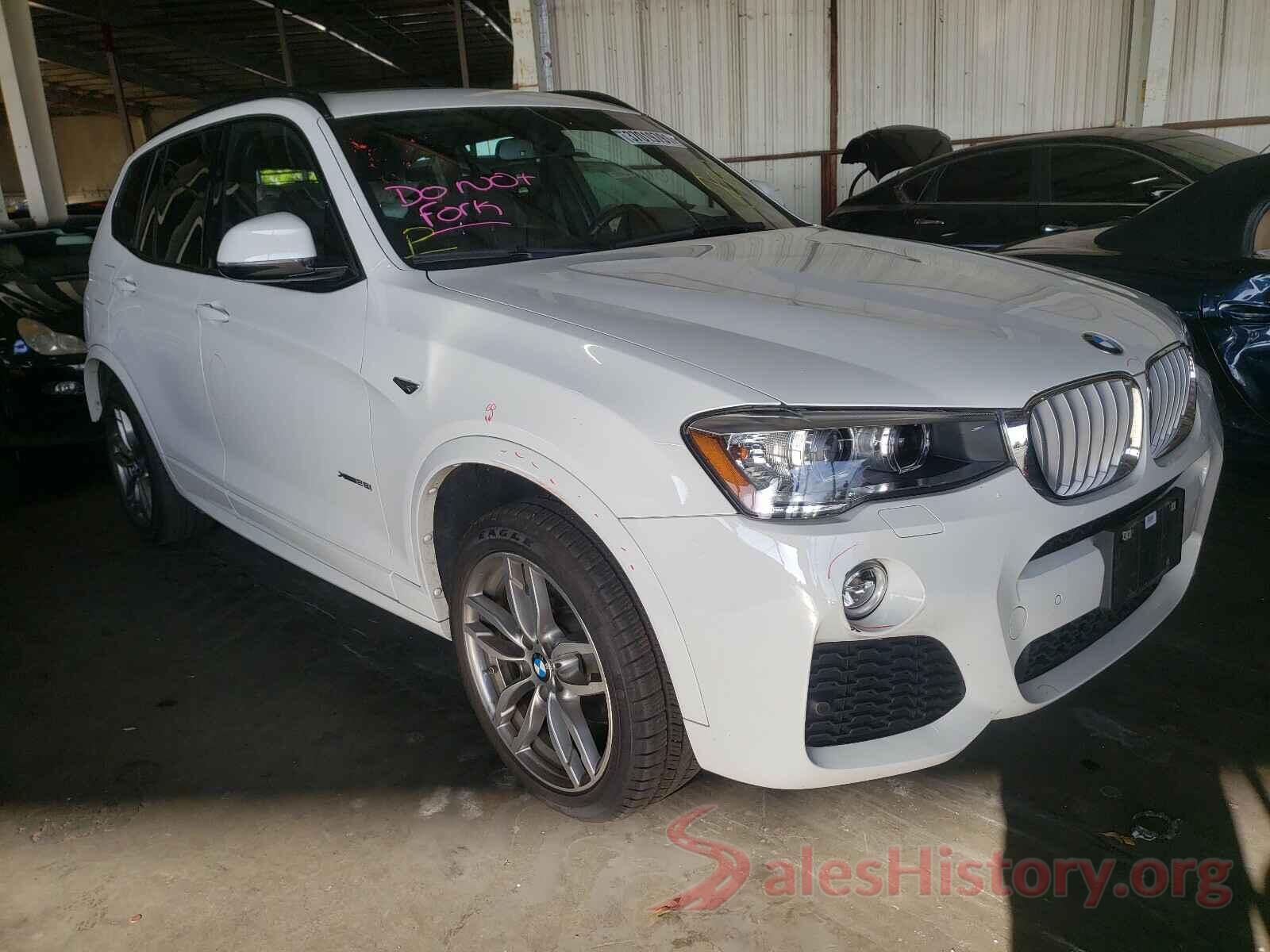 5UXWX9C59H0D98534 2017 BMW X3