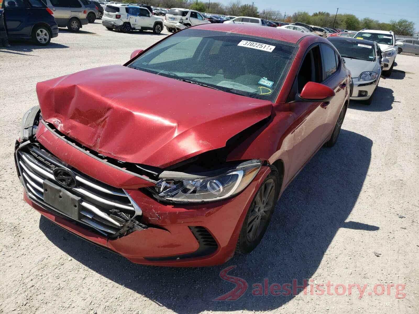 5NPD84LF4JH289907 2018 HYUNDAI ELANTRA