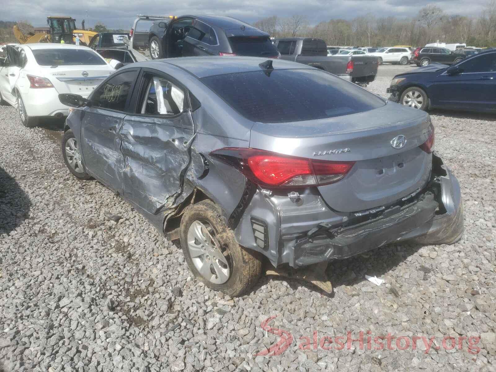 5NPDH4AE3GH786286 2016 HYUNDAI ELANTRA