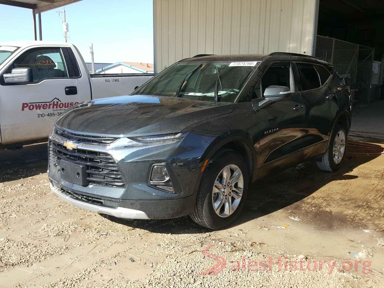 3GNKBCRSXLS548584 2020 CHEVROLET BLAZER 2LT