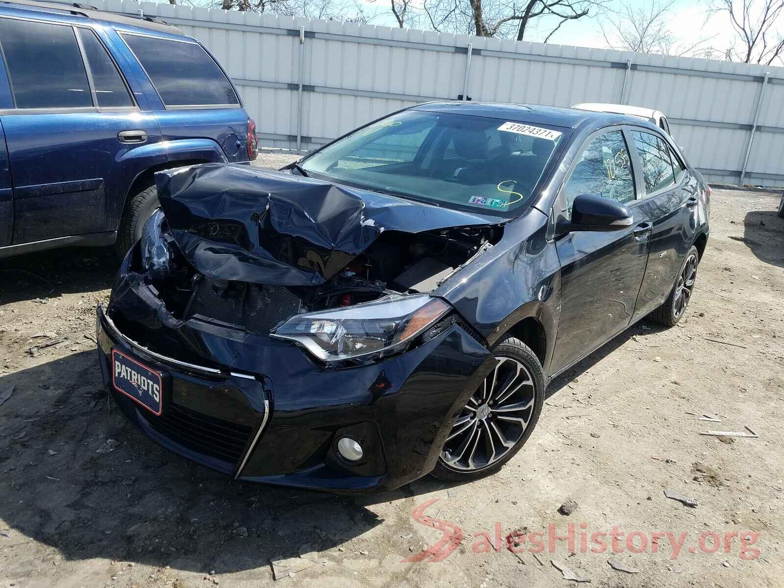 5YFBURHE8GP514227 2016 TOYOTA COROLLA