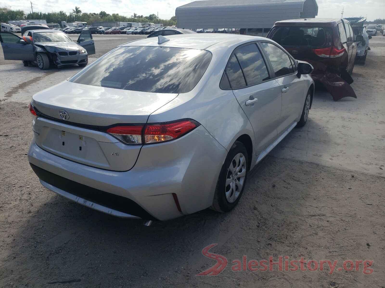 JTDEPMAE2MJ154602 2021 TOYOTA COROLLA