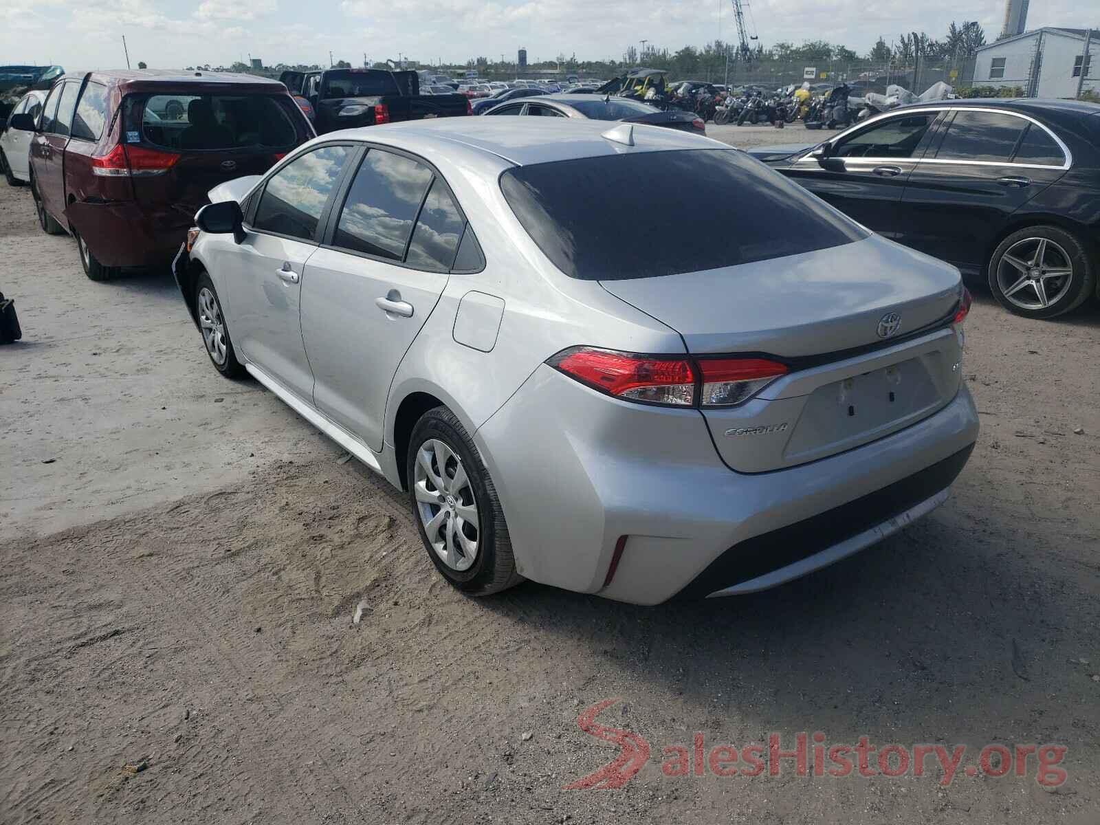 JTDEPMAE2MJ154602 2021 TOYOTA COROLLA