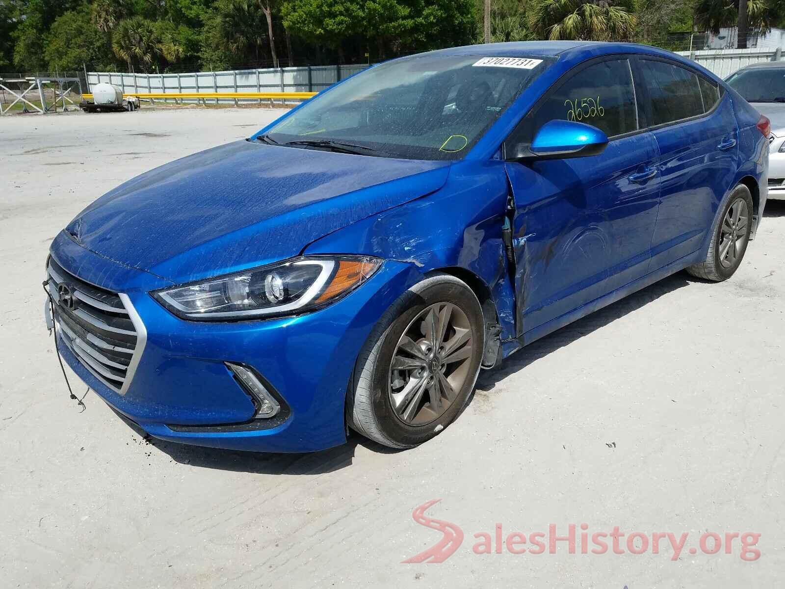 5NPD84LF3JH372356 2018 HYUNDAI ELANTRA