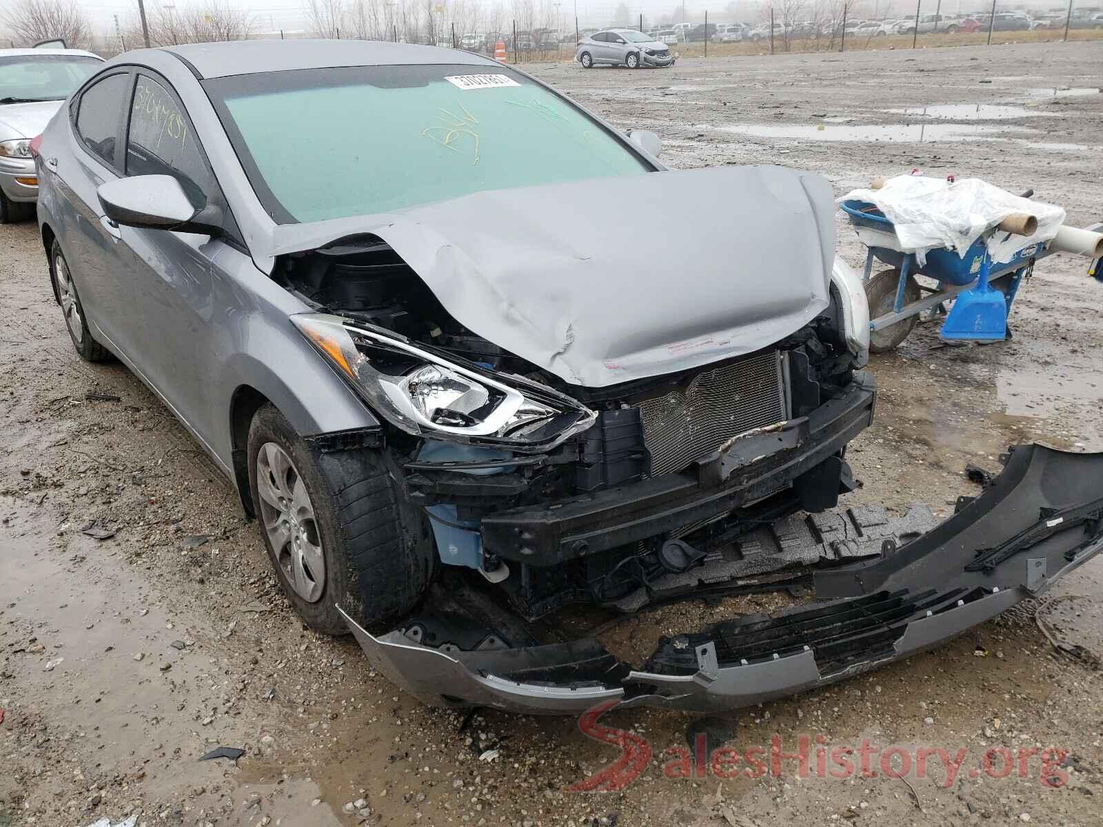 KMHDH4AE5GU504697 2016 HYUNDAI ELANTRA