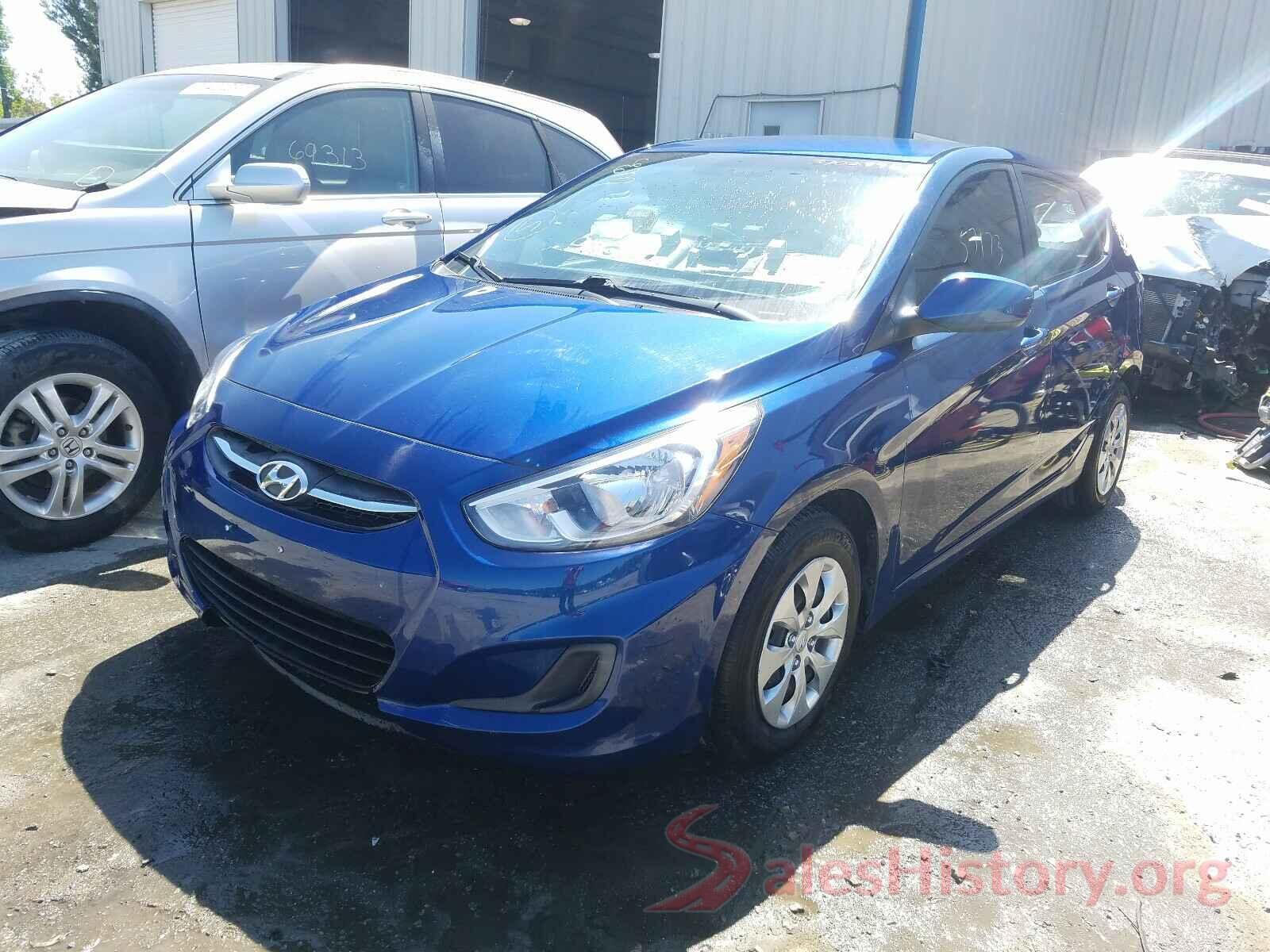 KMHCT5AE2HU343209 2017 HYUNDAI ACCENT