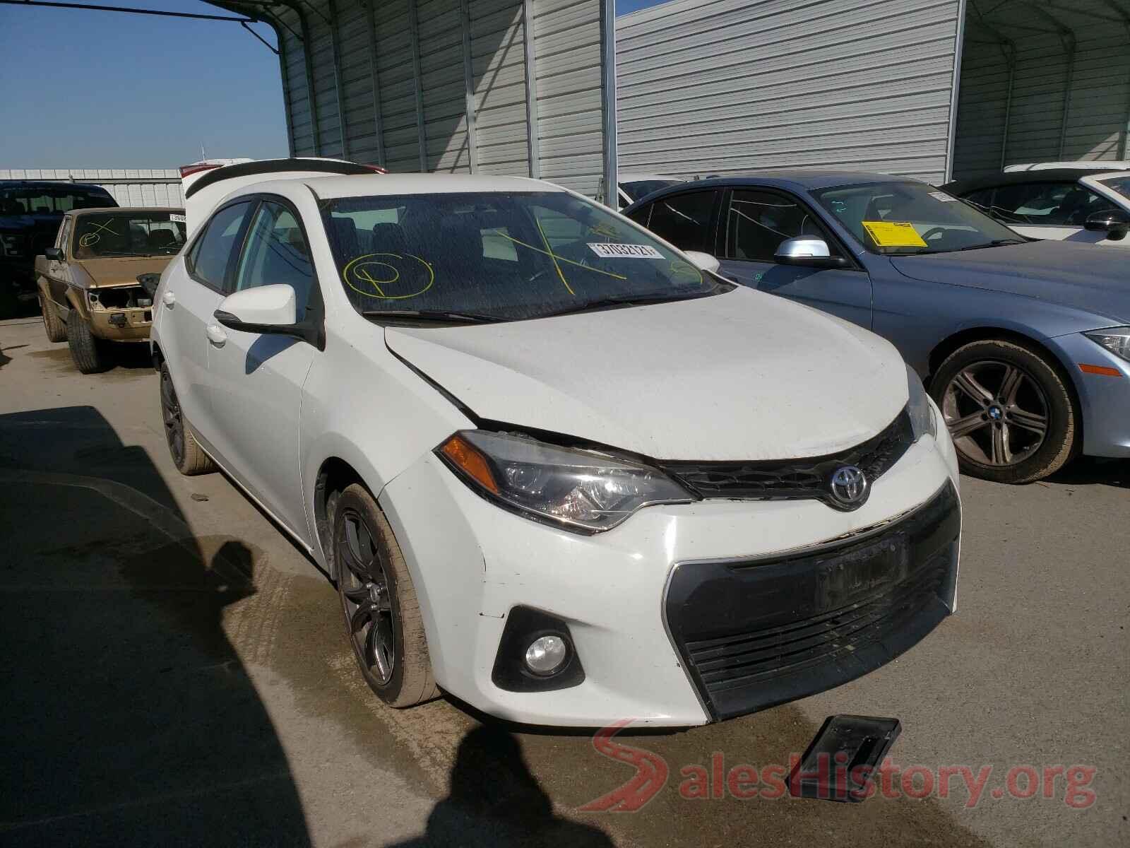 5YFBURHE0GP428104 2016 TOYOTA COROLLA