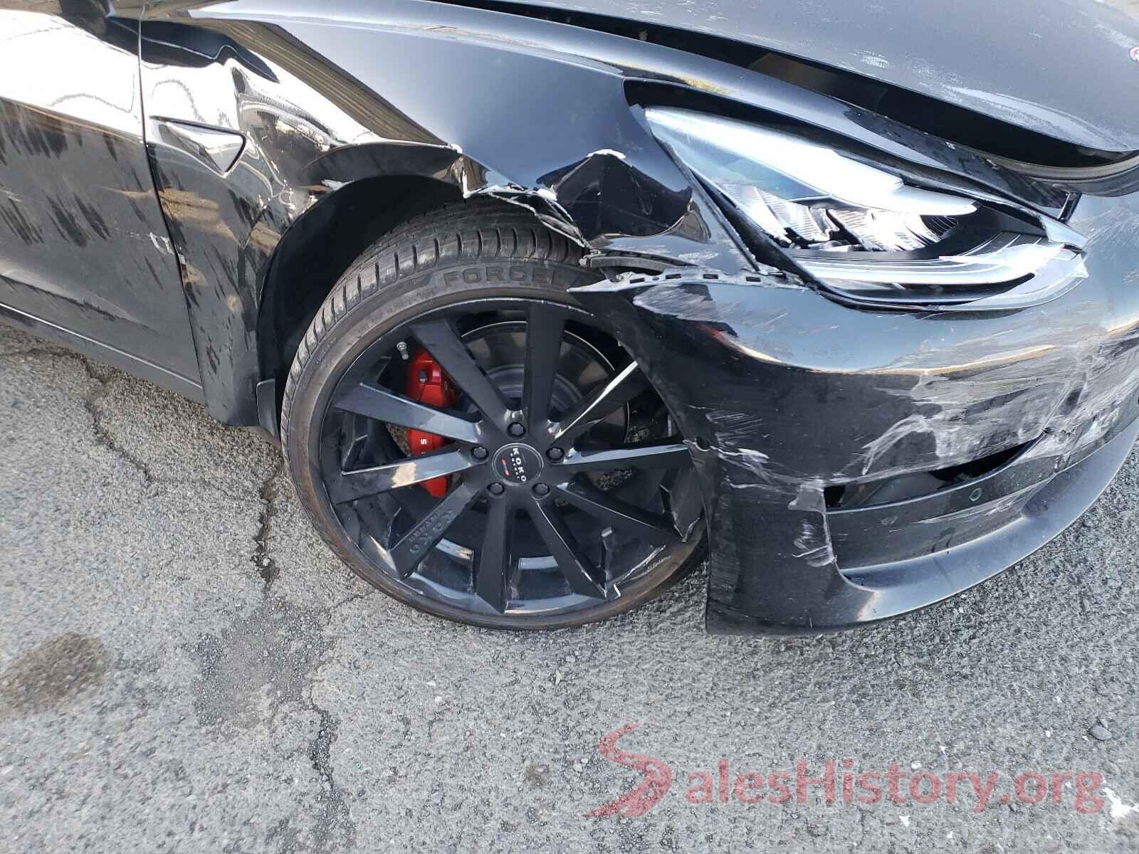 5YJ3E1EA6JF165673 2018 TESLA MODEL 3