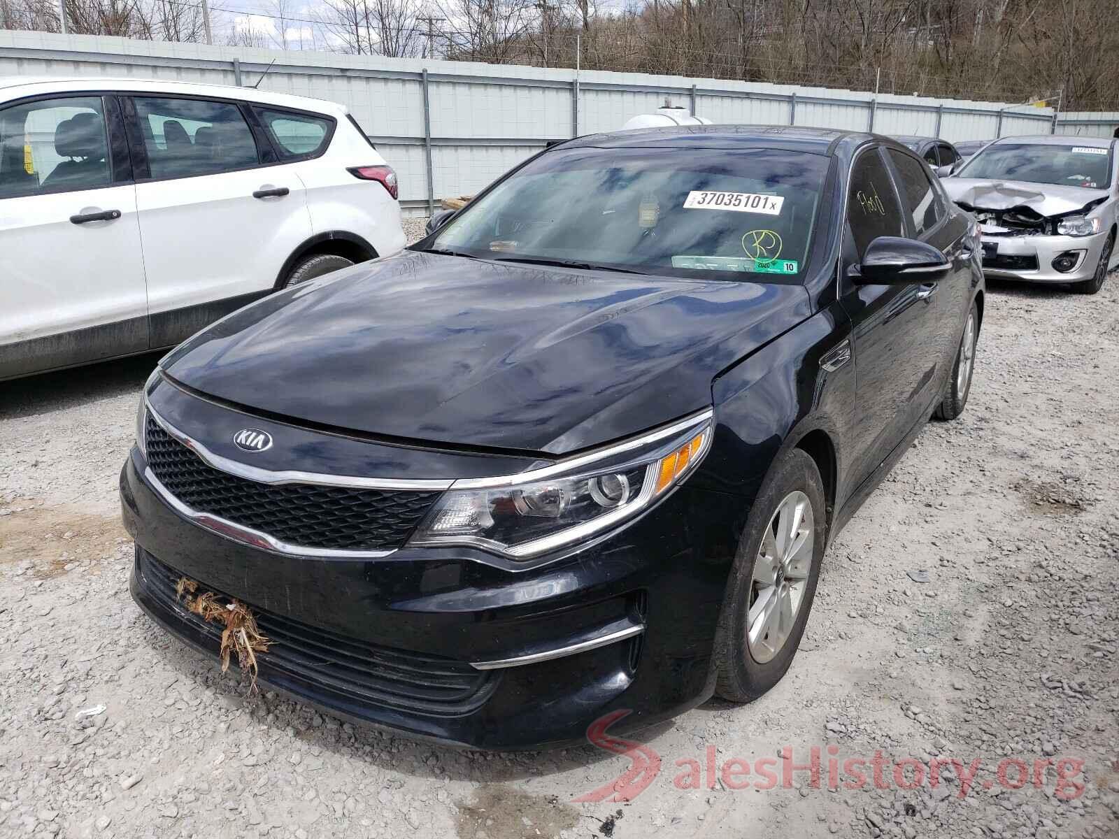 KNAGT4L31G5117051 2016 KIA OPTIMA