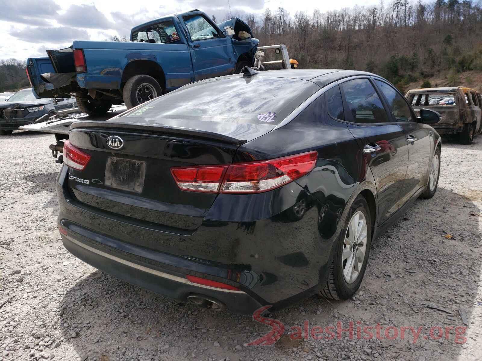 KNAGT4L31G5117051 2016 KIA OPTIMA