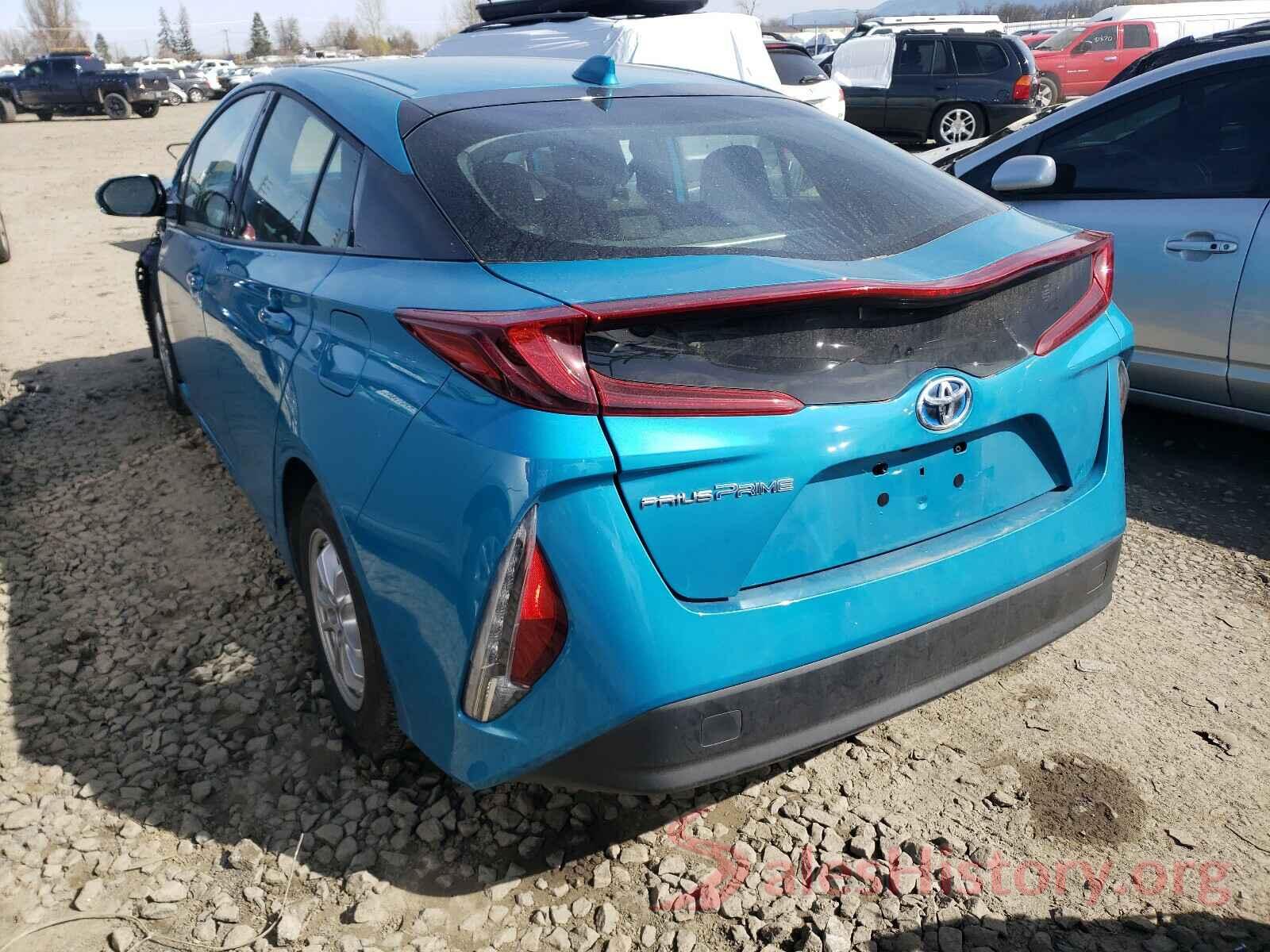 JTDKARFP1L3126952 2020 TOYOTA PRIUS