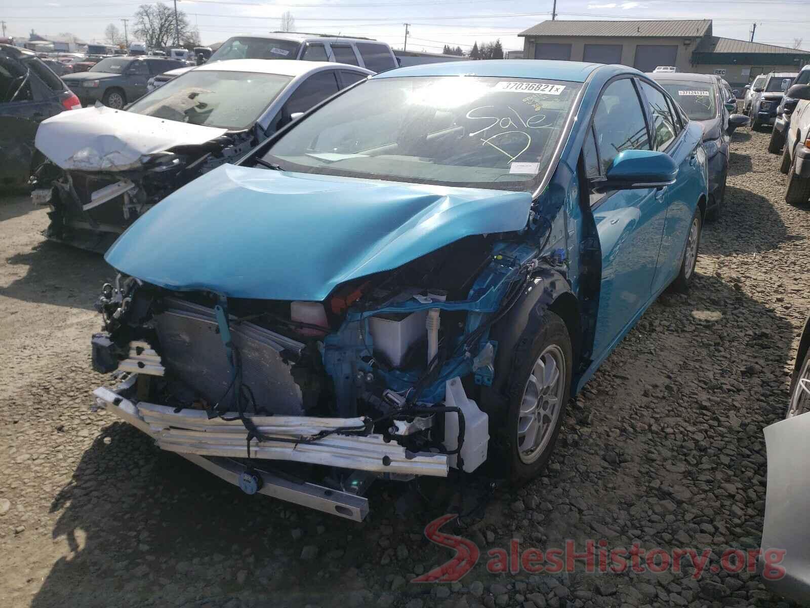 JTDKARFP1L3126952 2020 TOYOTA PRIUS