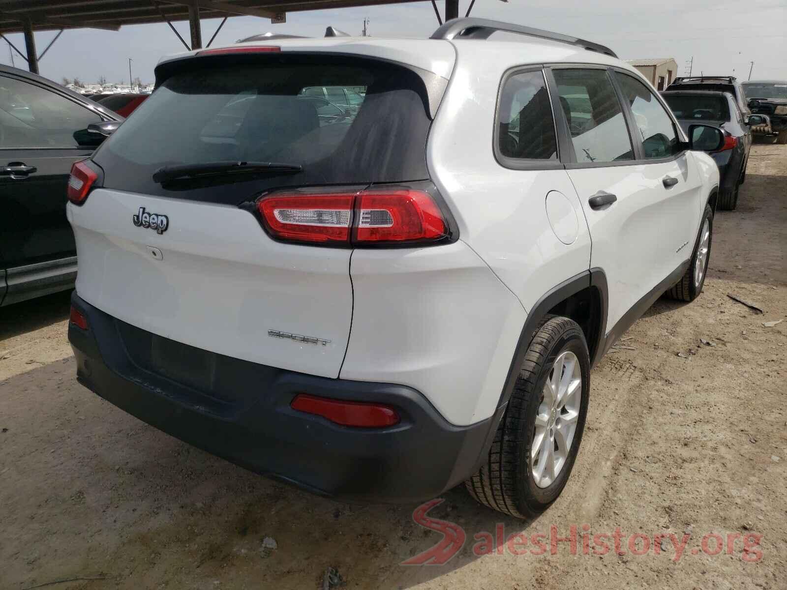 1C4PJLAB0GW127724 2016 JEEP CHEROKEE