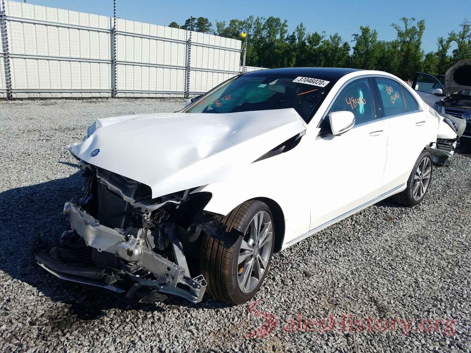 55SWF4JB0GU100612 2016 MERCEDES-BENZ C CLASS