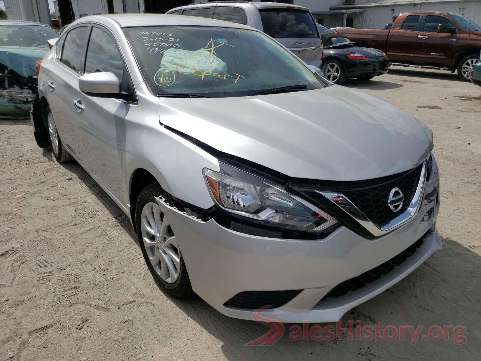 3N1AB7AP2KY456046 2019 NISSAN SENTRA