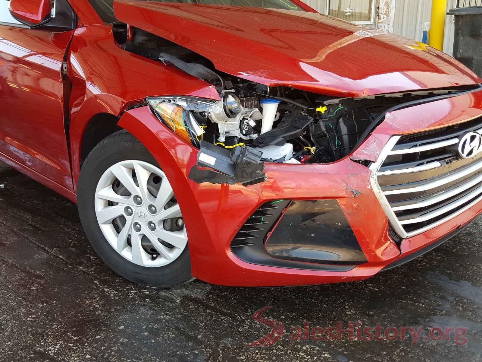 5NPD74LF1JH231367 2018 HYUNDAI ELANTRA