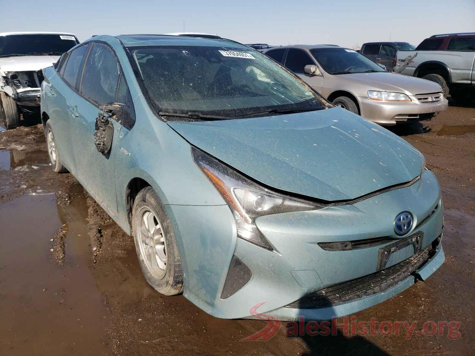 JTDKARFU3H3052821 2017 TOYOTA PRIUS