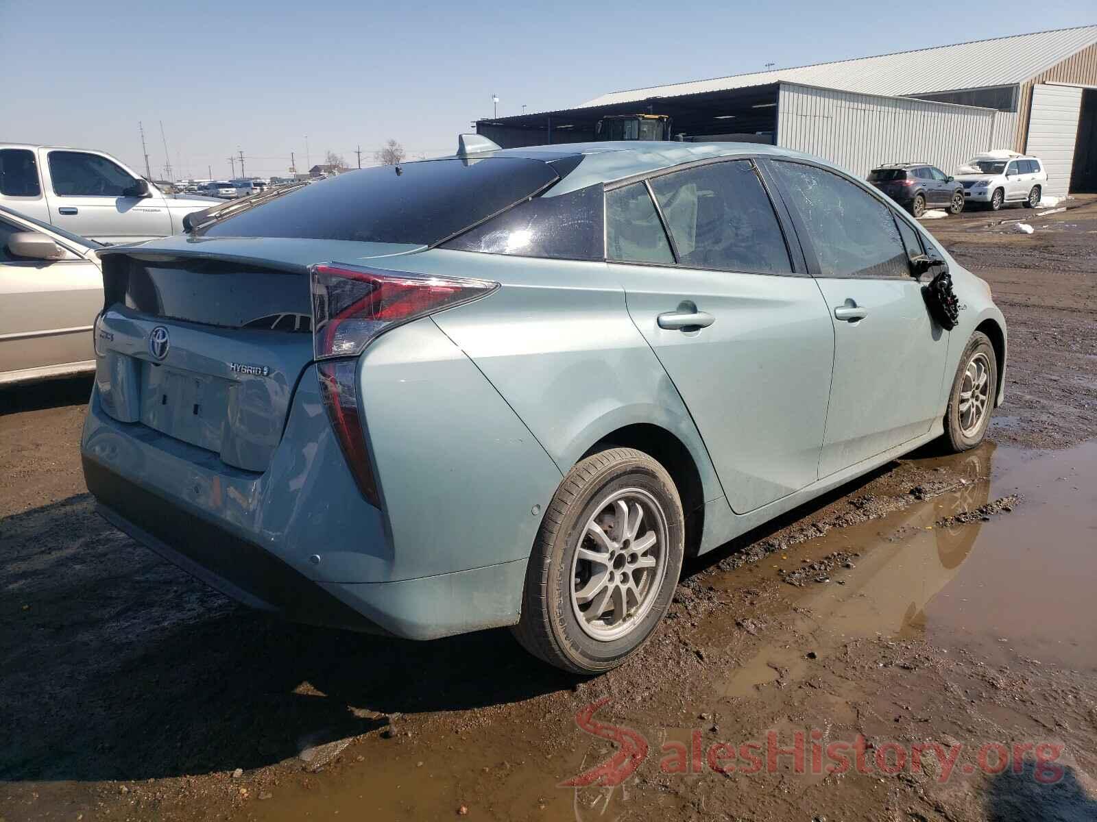 JTDKARFU3H3052821 2017 TOYOTA PRIUS