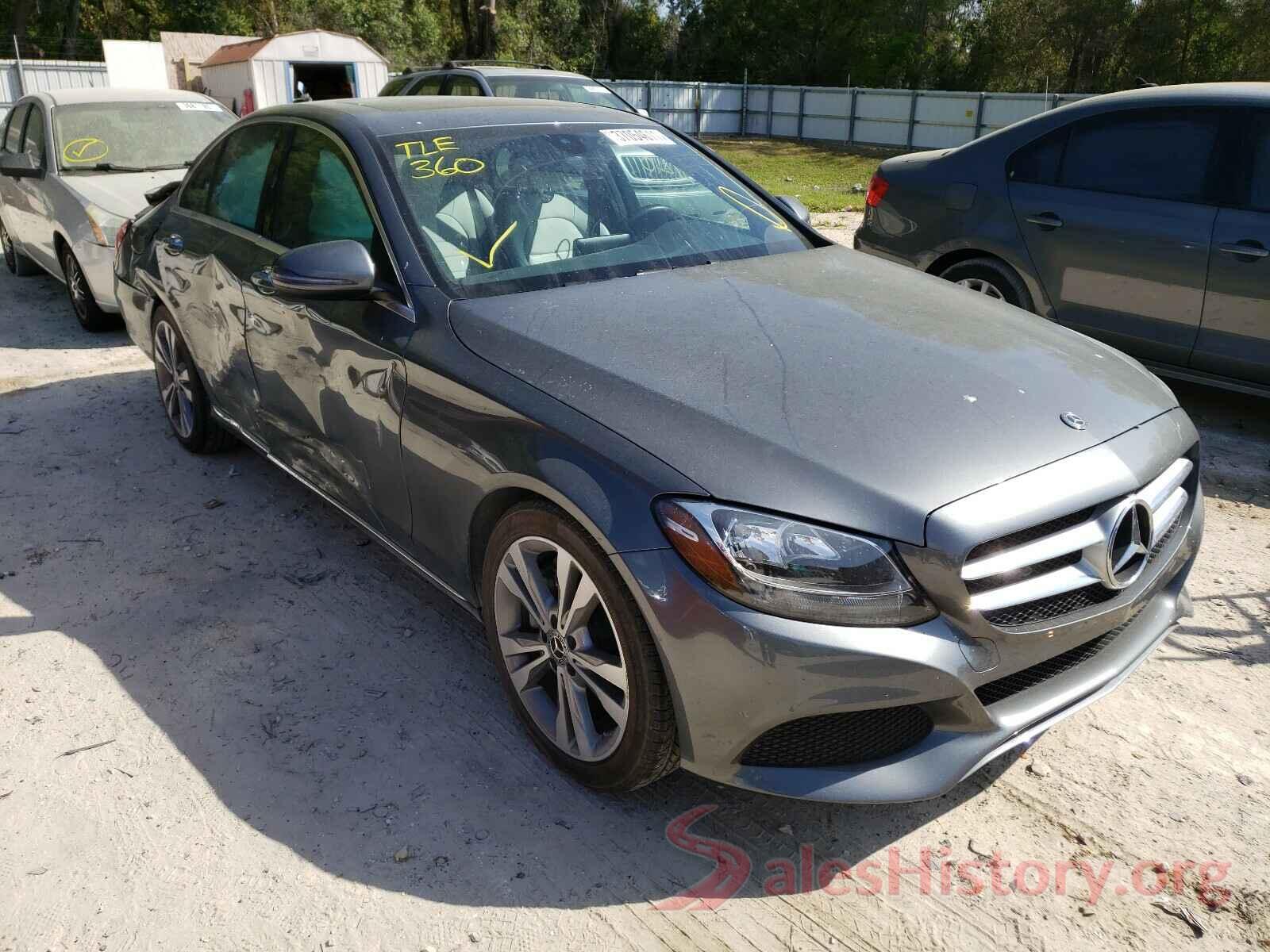 55SWF4JB7JU269999 2018 MERCEDES-BENZ C CLASS