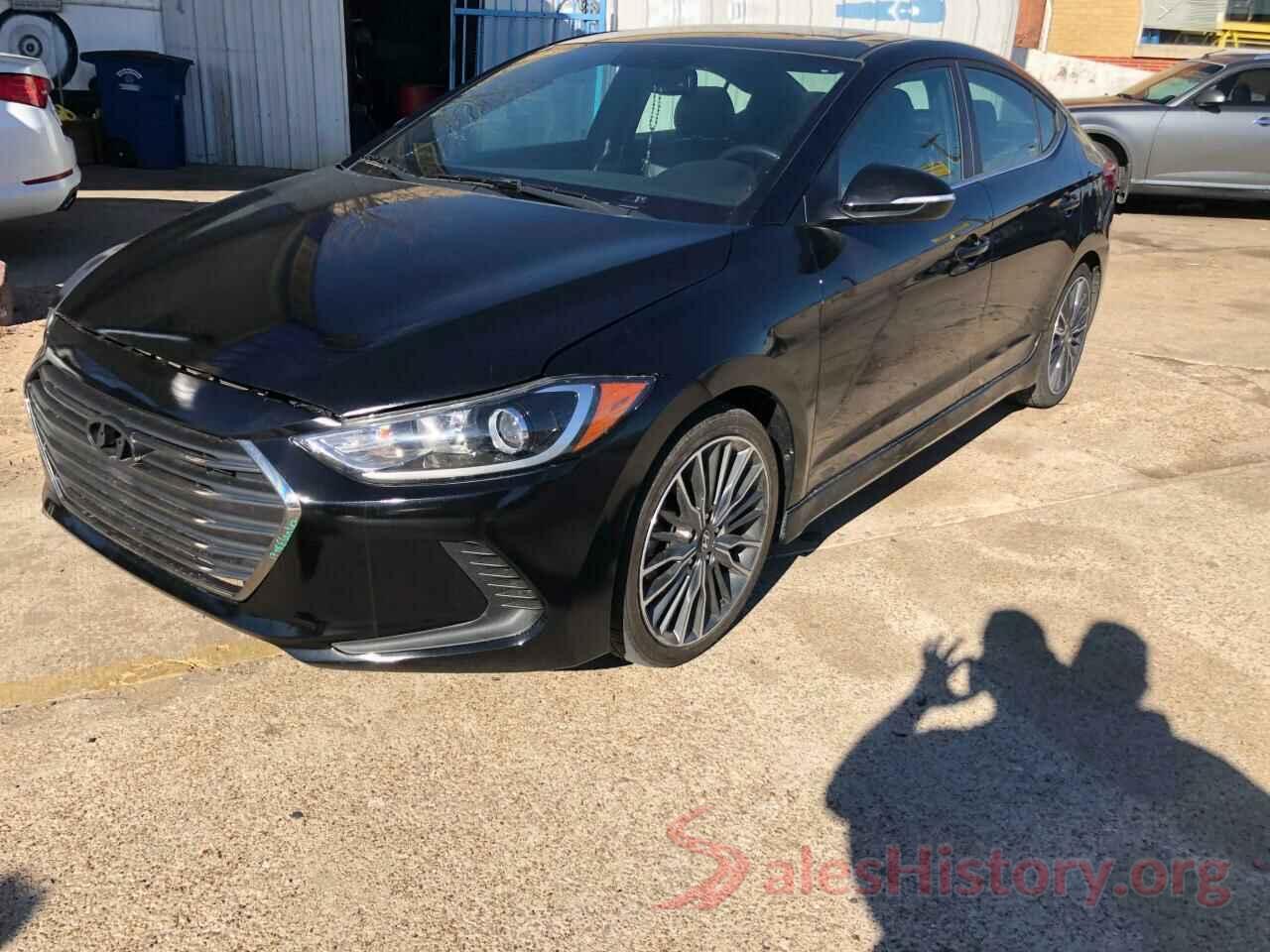 KMHD04LB3JU523105 2018 HYUNDAI ELANTRA