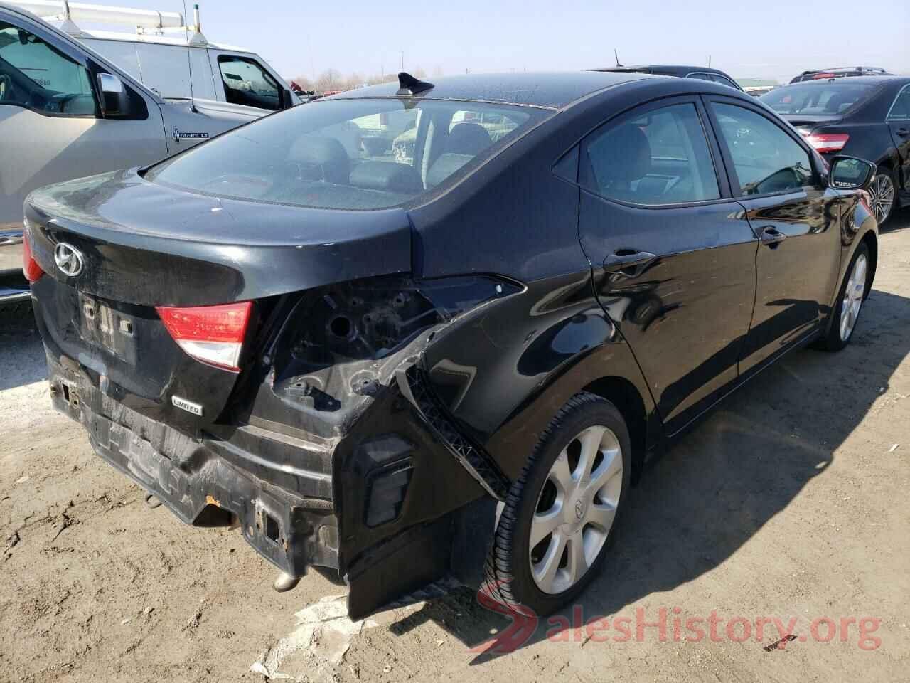 KMHDH4AE3DU489354 2013 HYUNDAI ELANTRA