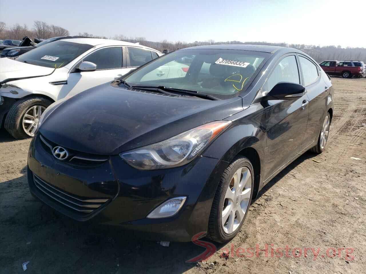 KMHDH4AE3DU489354 2013 HYUNDAI ELANTRA