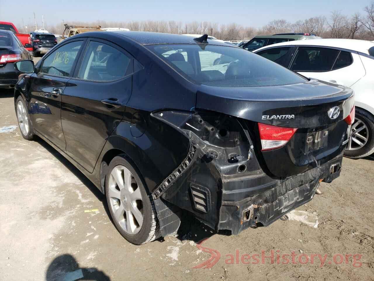 KMHDH4AE3DU489354 2013 HYUNDAI ELANTRA