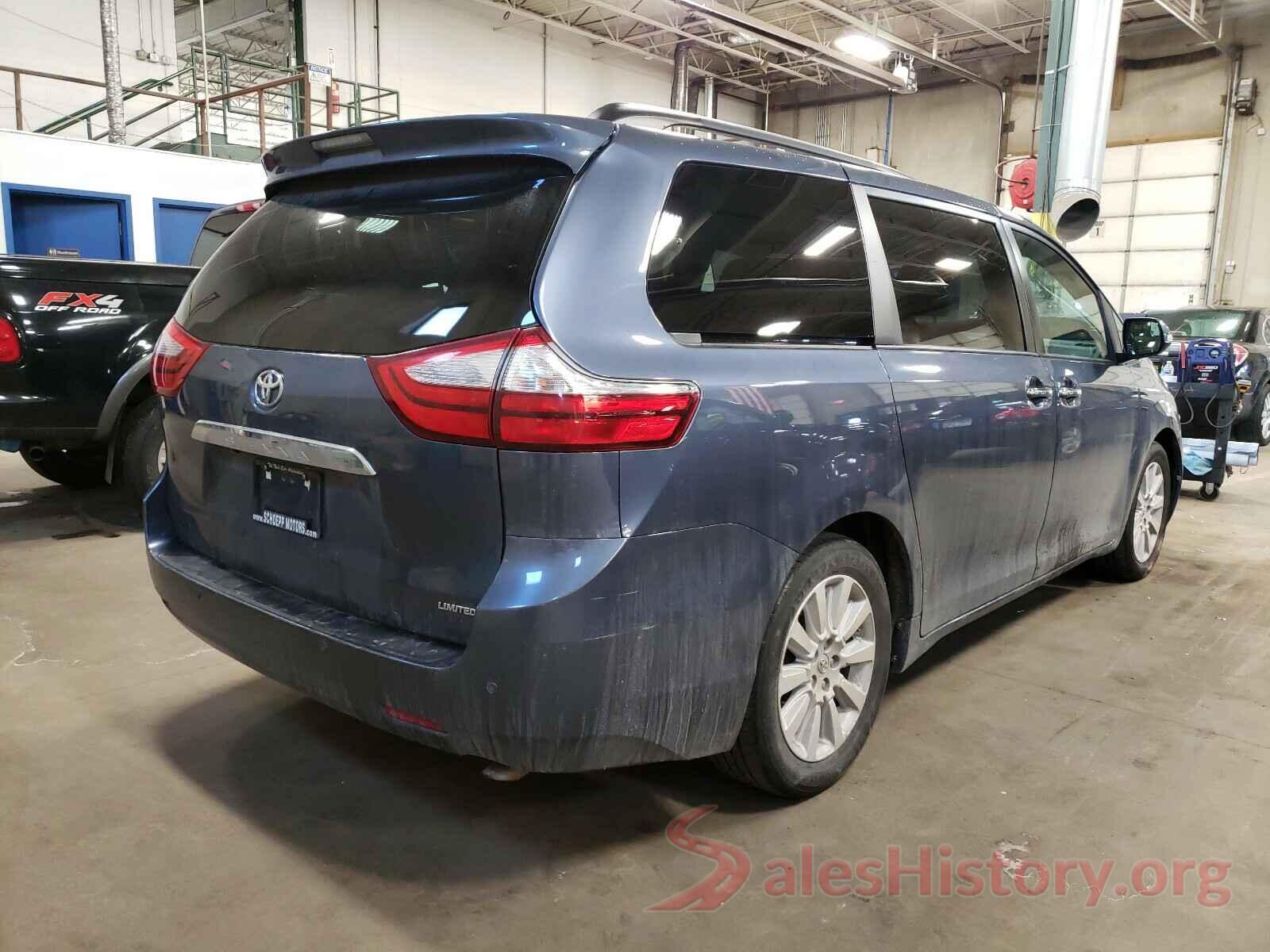 5TDYK3DC7GS753955 2016 TOYOTA SIENNA