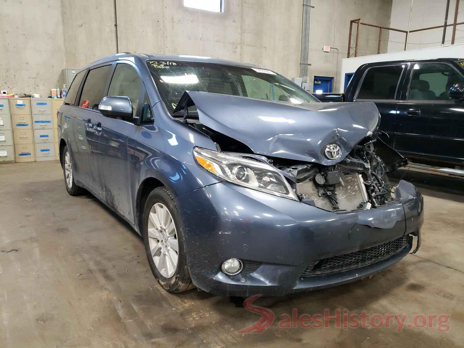 5TDYK3DC7GS753955 2016 TOYOTA SIENNA