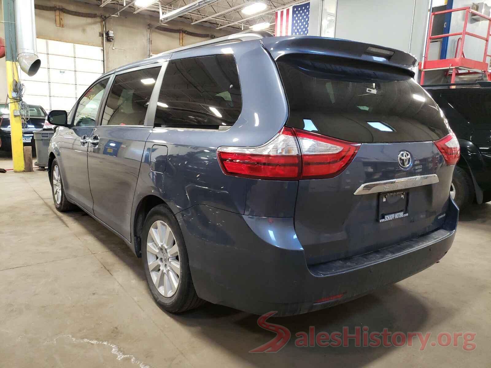 5TDYK3DC7GS753955 2016 TOYOTA SIENNA