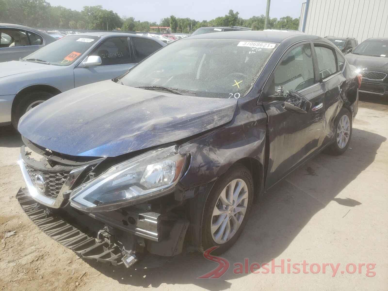 3N1AB7AP1KY386135 2019 NISSAN SENTRA