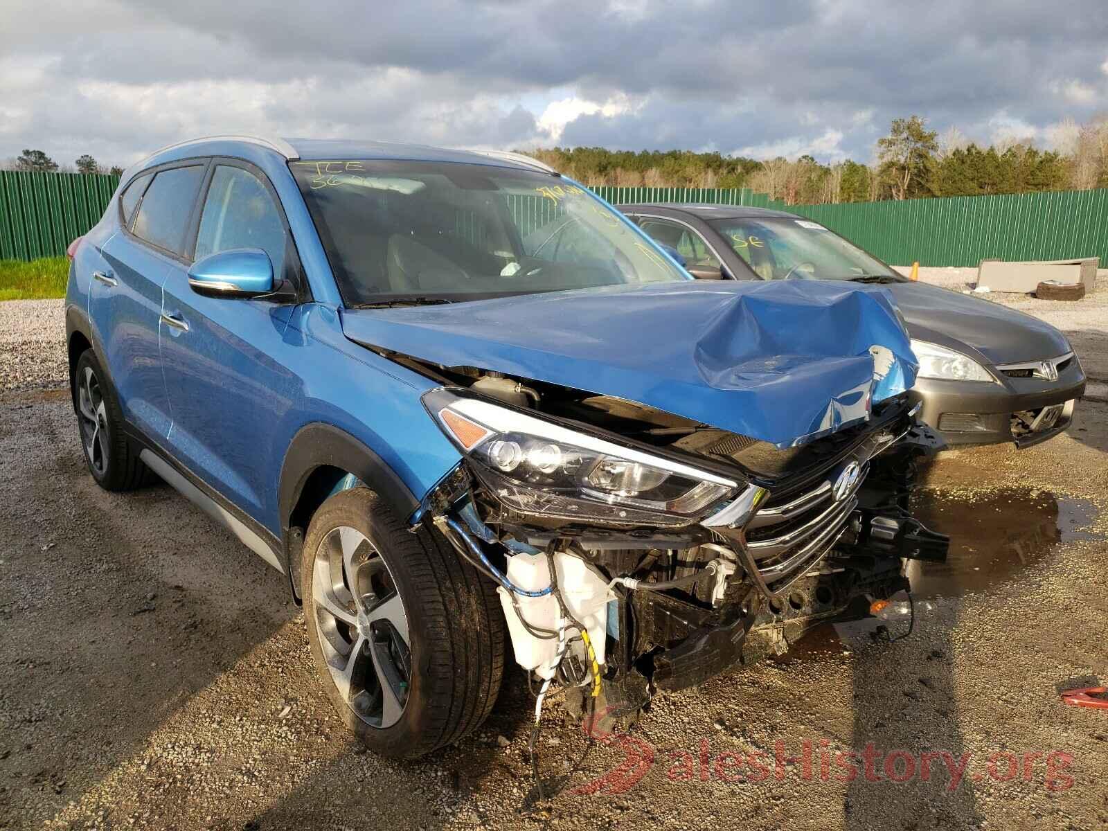 KM8J33A20JU708574 2018 HYUNDAI TUCSON