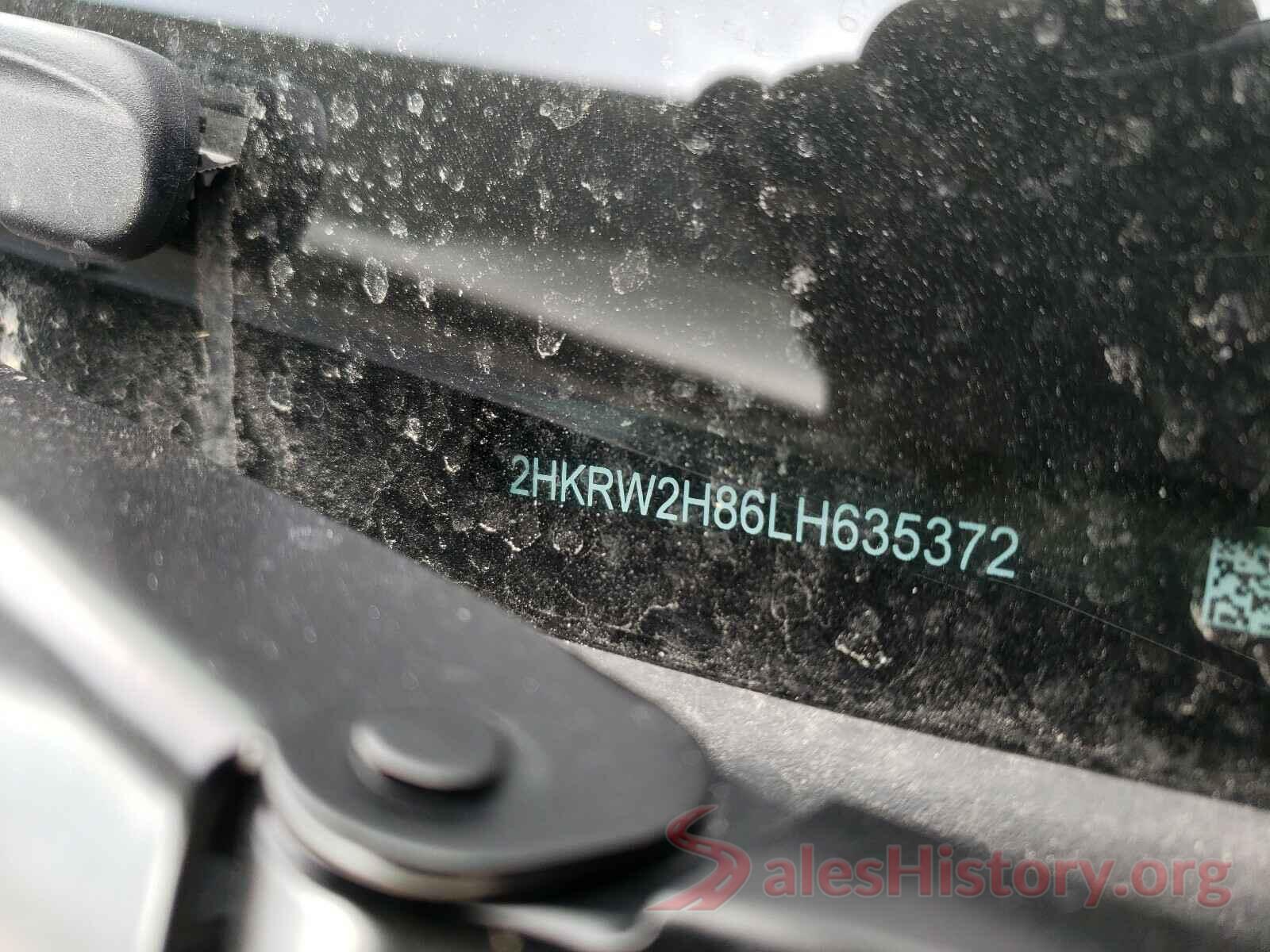 2HKRW2H86LH635372 2020 HONDA CRV