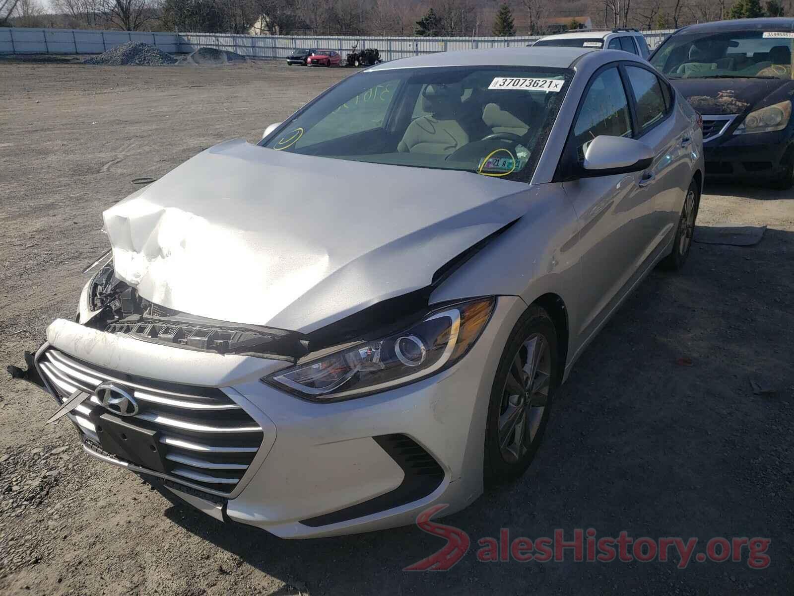 5NPD84LF5JH312160 2018 HYUNDAI ELANTRA