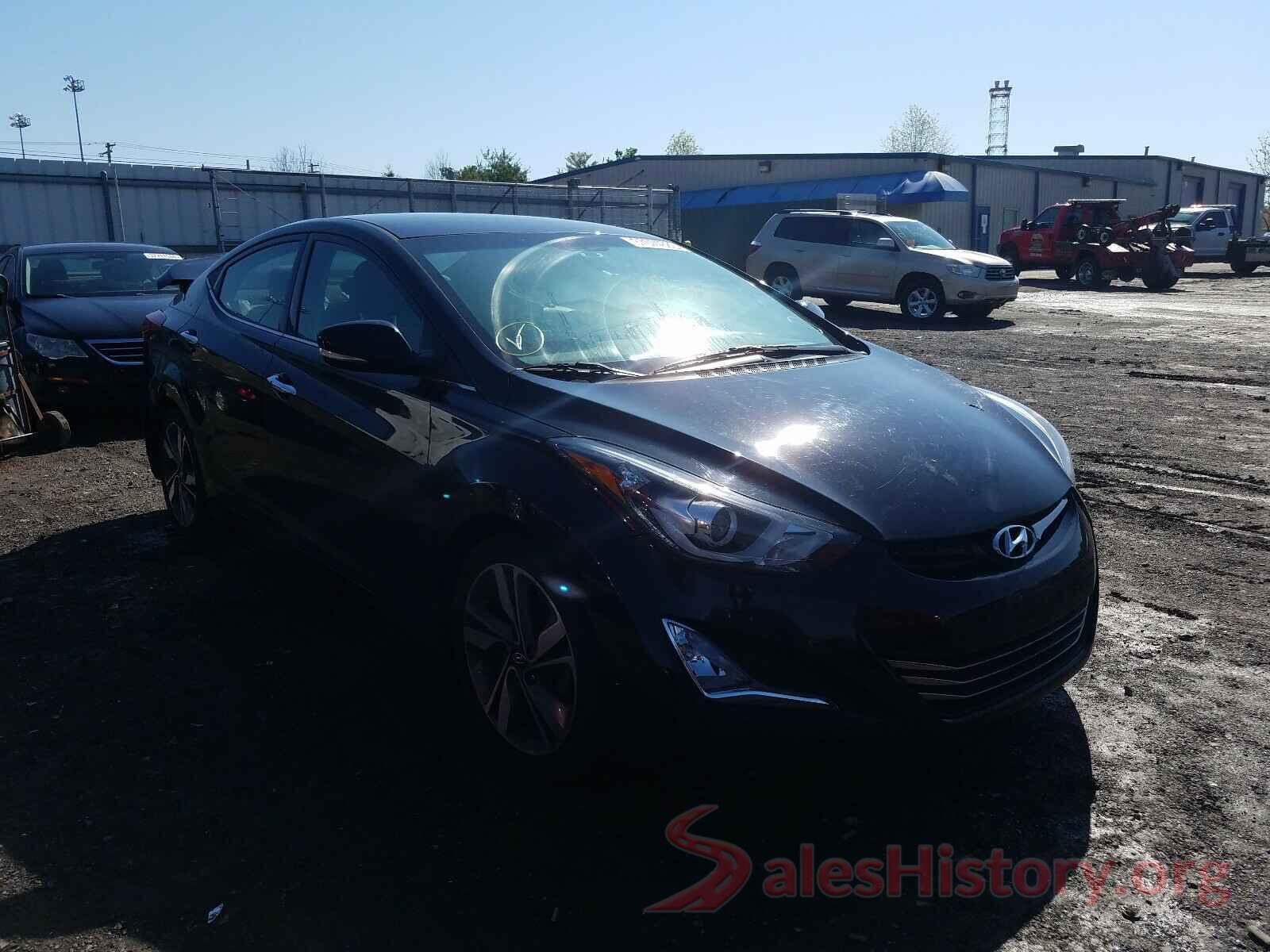 5NPDH4AE8GH768494 2016 HYUNDAI ELANTRA