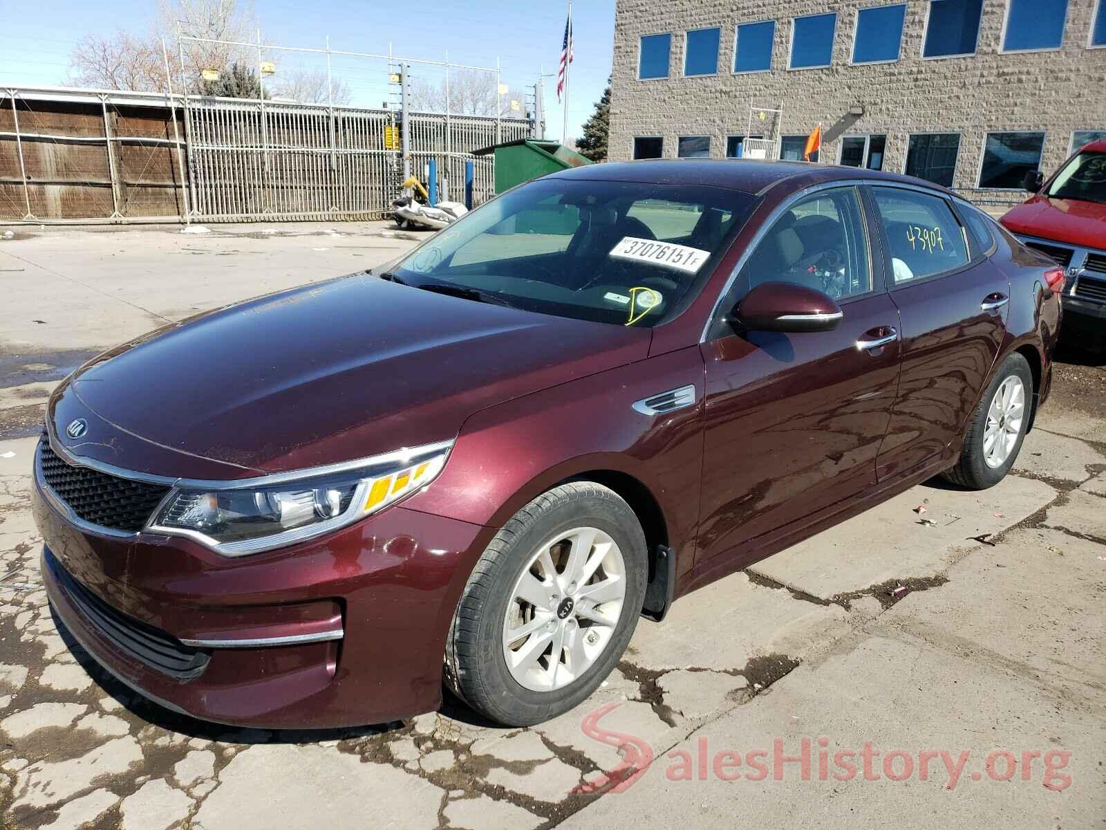 5XXGT4L36GG088306 2016 KIA OPTIMA