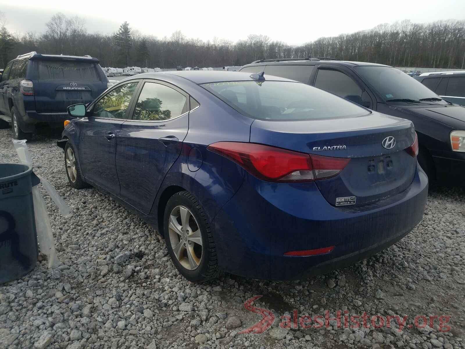 5NPDH4AE4GH728221 2016 HYUNDAI ELANTRA