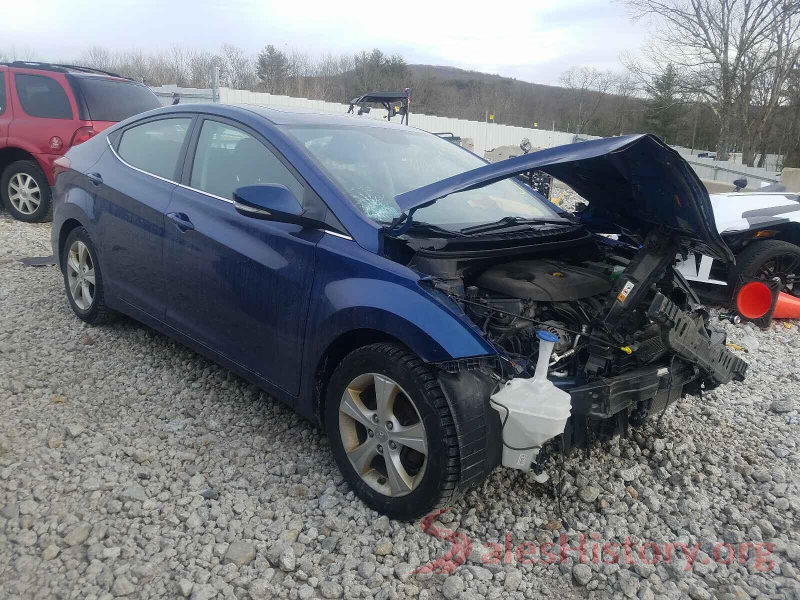 5NPDH4AE4GH728221 2016 HYUNDAI ELANTRA