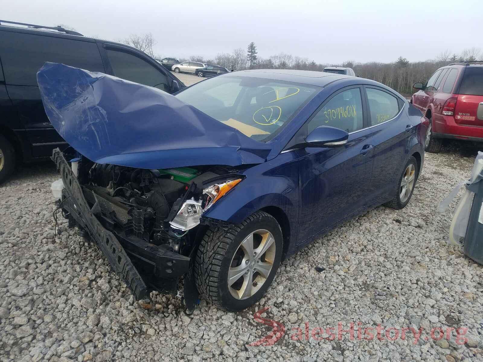 5NPDH4AE4GH728221 2016 HYUNDAI ELANTRA