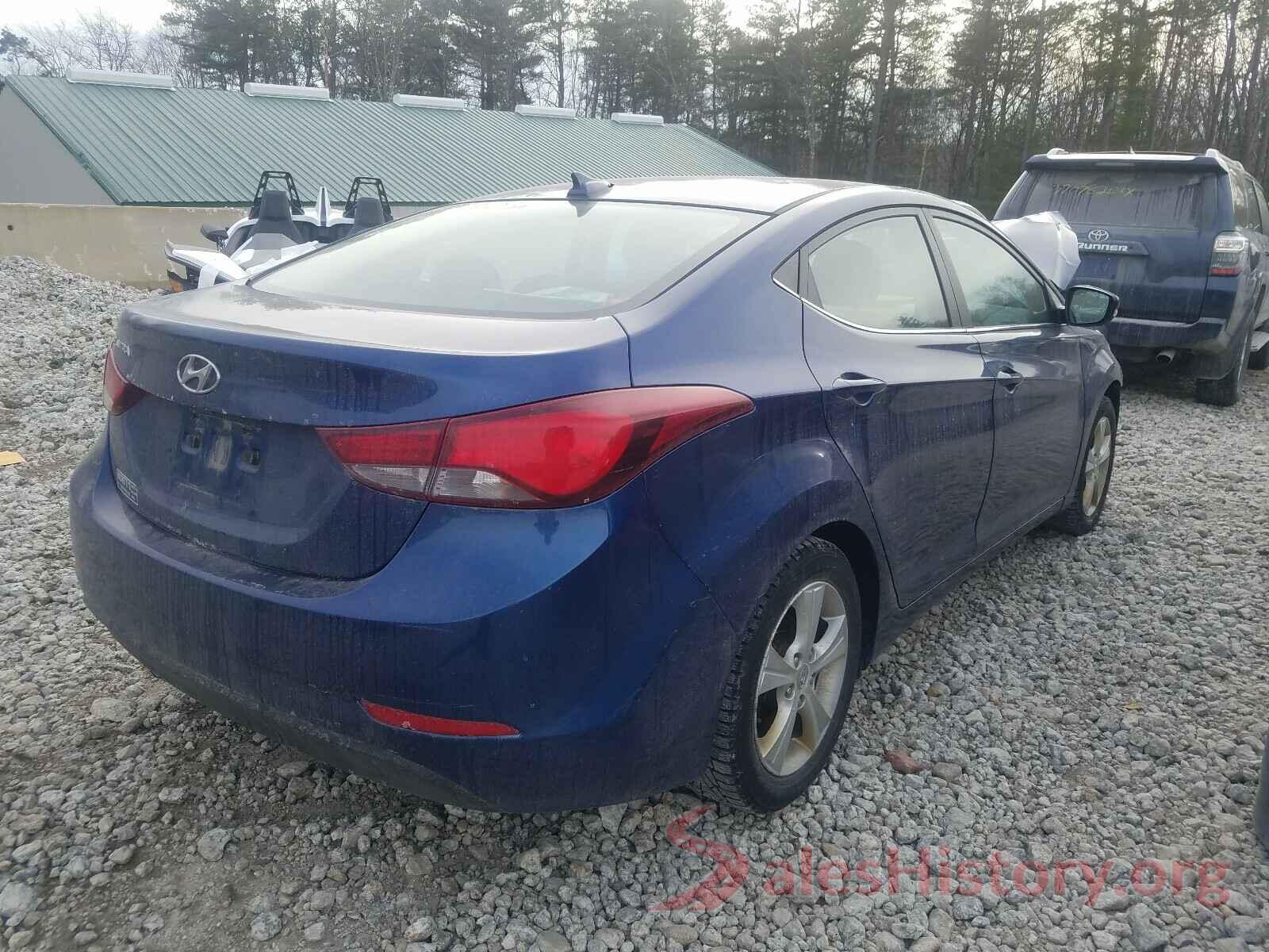 5NPDH4AE4GH728221 2016 HYUNDAI ELANTRA