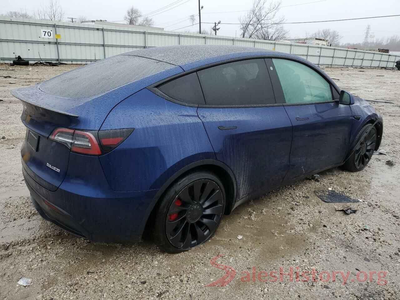 7SAYGDEF2NF452787 2022 TESLA MODEL Y