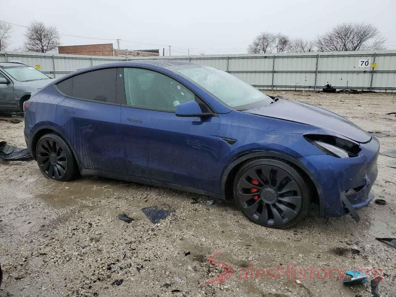 7SAYGDEF2NF452787 2022 TESLA MODEL Y