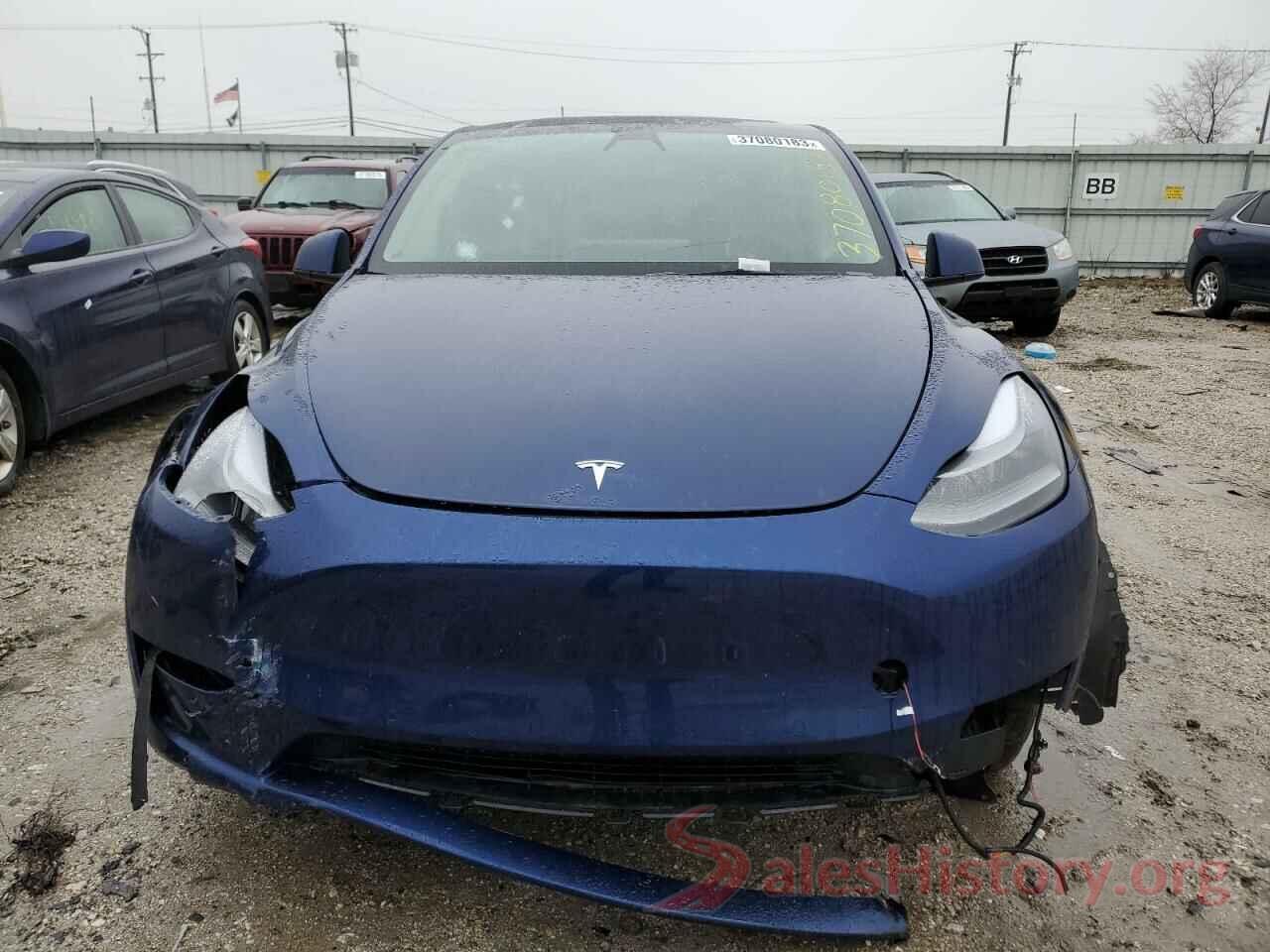 7SAYGDEF2NF452787 2022 TESLA MODEL Y