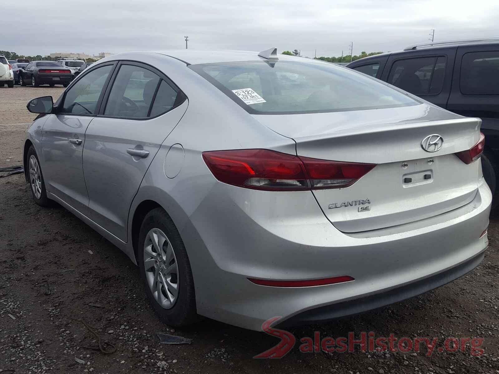 5NPD74LFXHH196208 2017 HYUNDAI ELANTRA