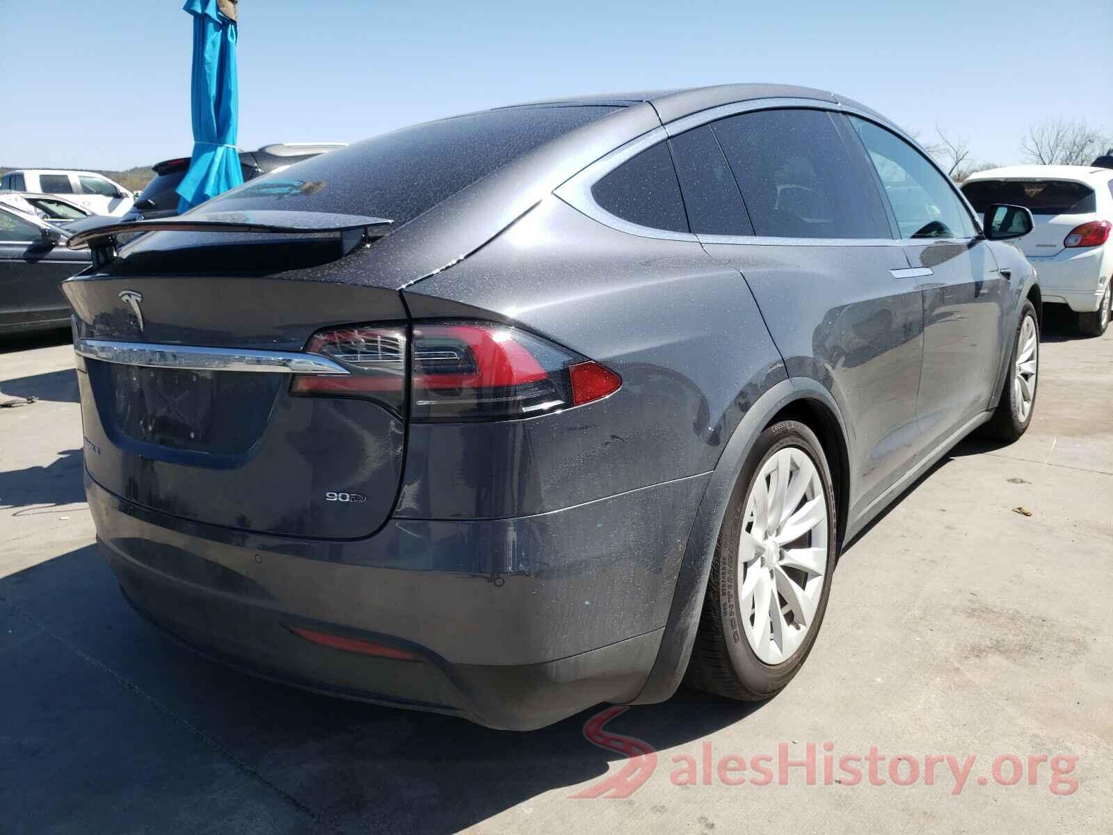 5YJXCBE2XHF053541 2017 TESLA MODEL X