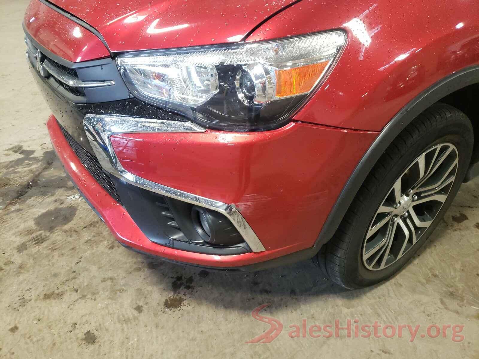 JA4AP3AU1JZ007386 2018 MITSUBISHI OUTLANDER