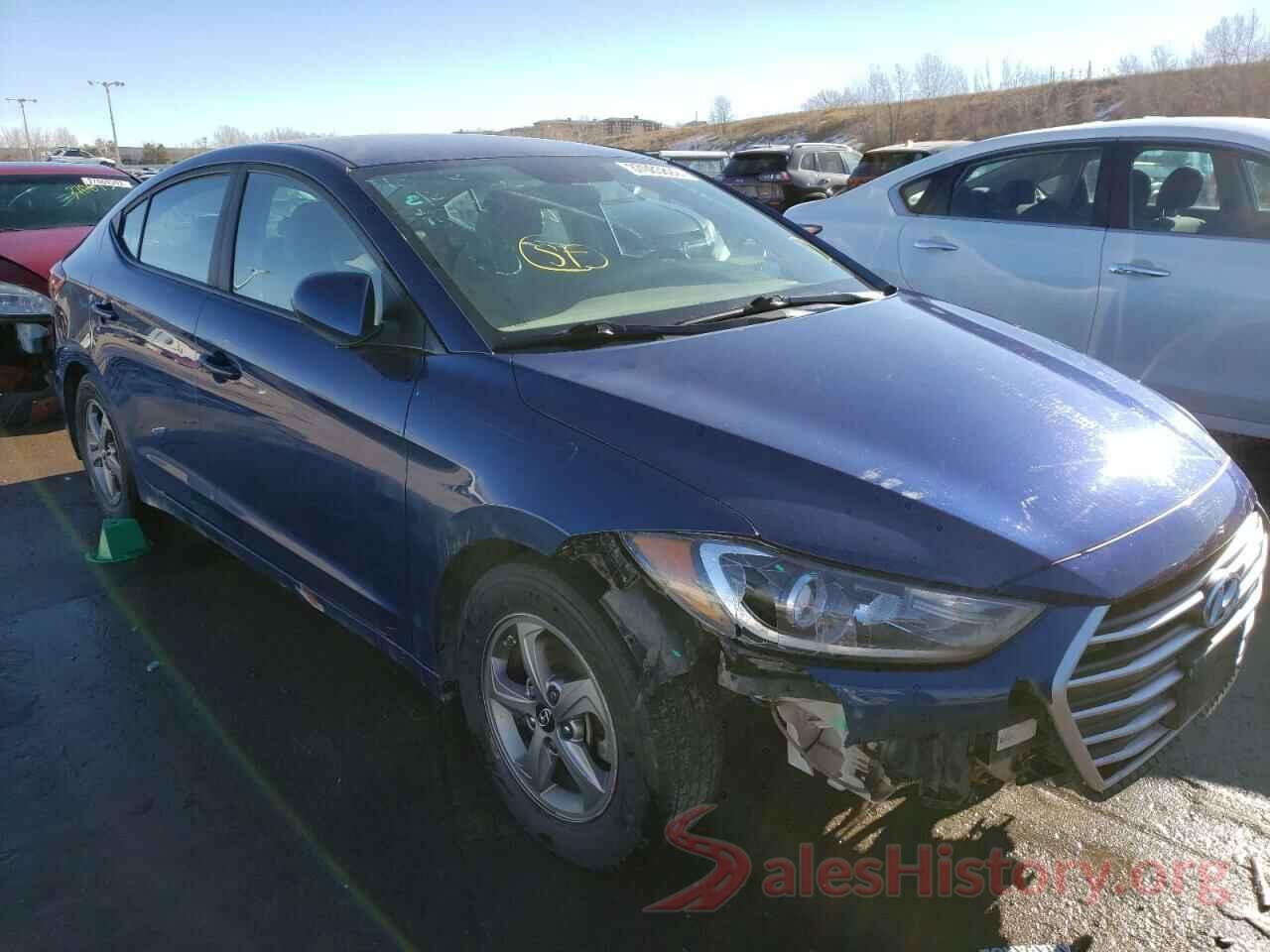 5NPD94LA3JH320646 2018 HYUNDAI ELANTRA