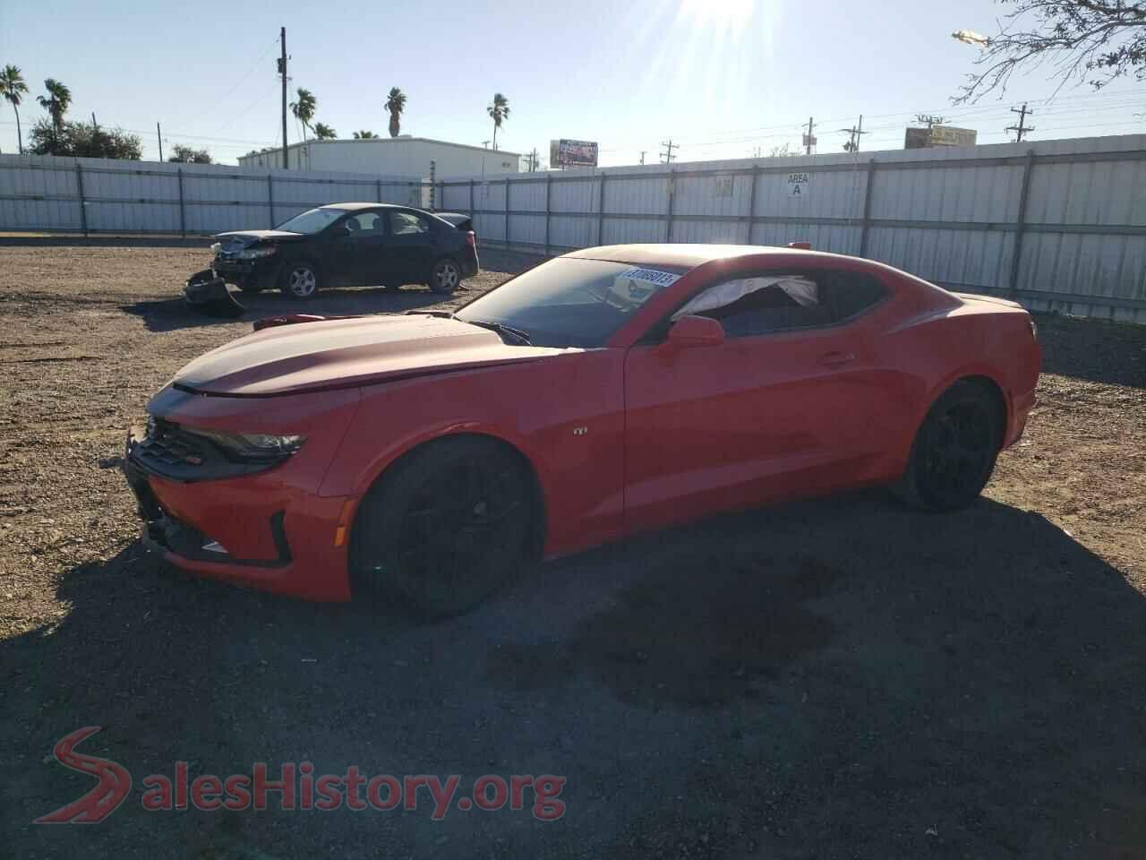 2020 CHEVROLET CAMARO VIN 1G1FB1RX7L0113242, auction photo
