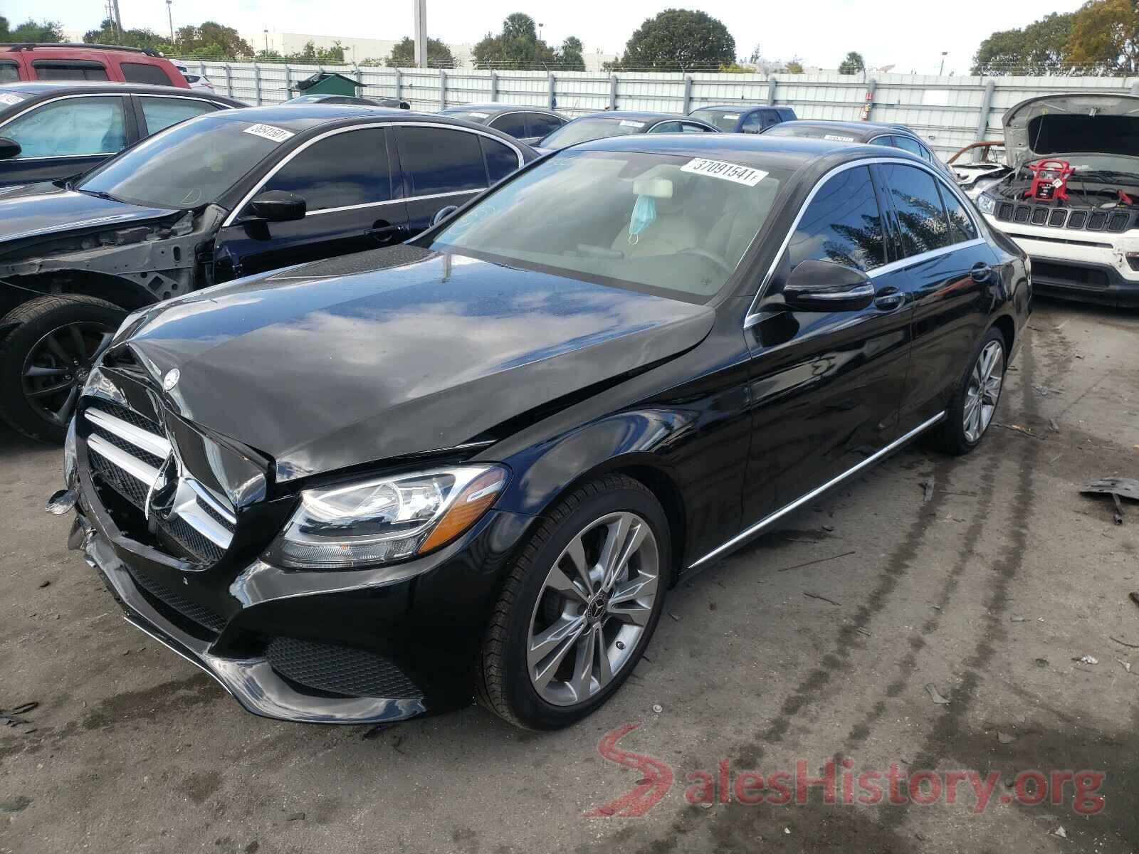 55SWF4JB3HU213004 2017 MERCEDES-BENZ C CLASS