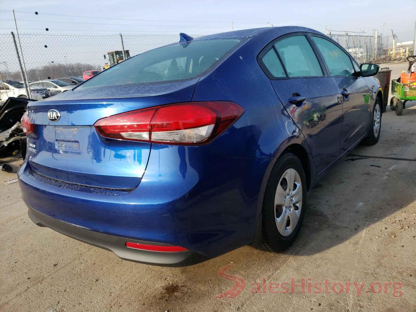 3KPFK4A71JE207447 2018 KIA FORTE